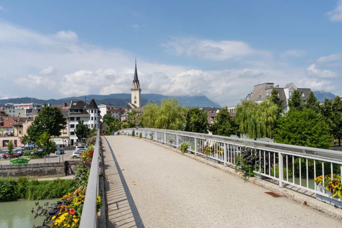 Ponte sul fiume Drava